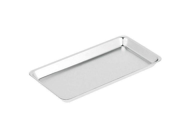 Stainless steel tray 10x20cm (2737-2)