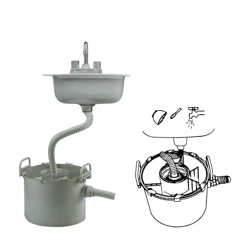 Cylindrical Decanter 15L BADER