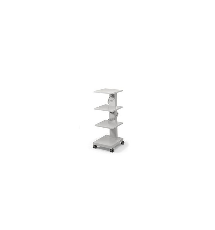 MOBILE CART "C4RQ" 4 SHELVES AND 3 POWER OUTLETS - ZILFOR