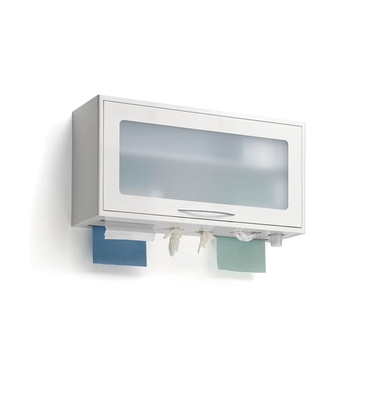 WALL-MOUNTED DISPLAY CABINET FOR HYGIENE MOD. PDM