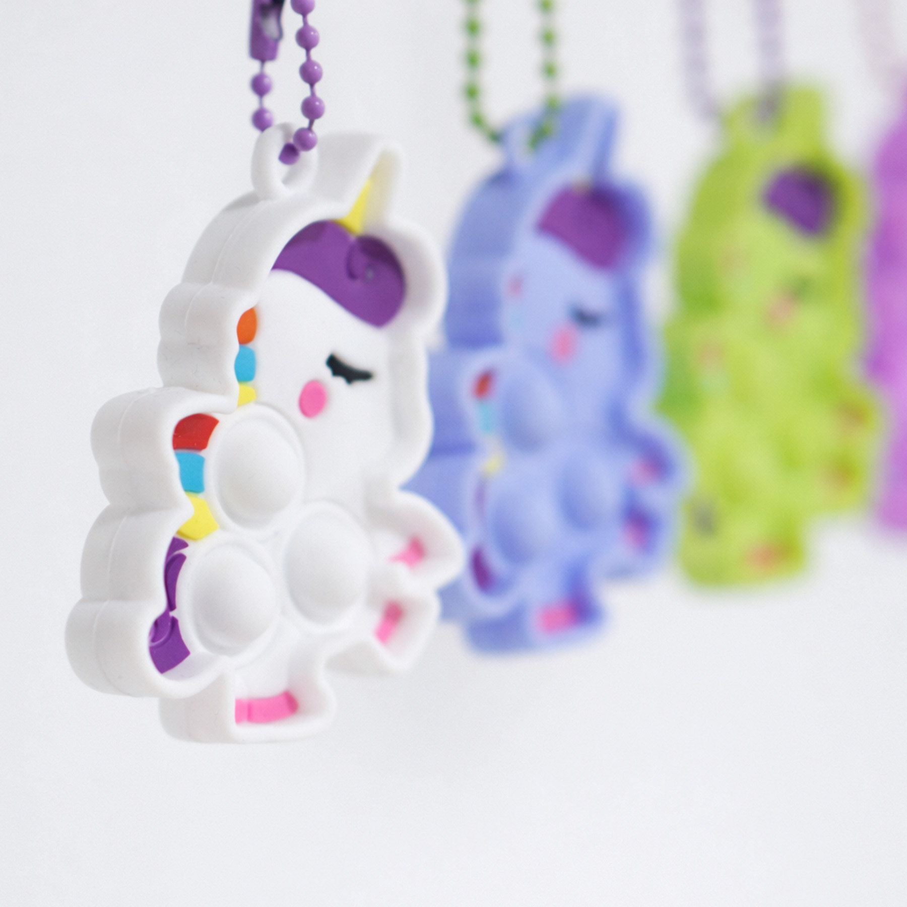 Unicorn Pop It Pendant Bader