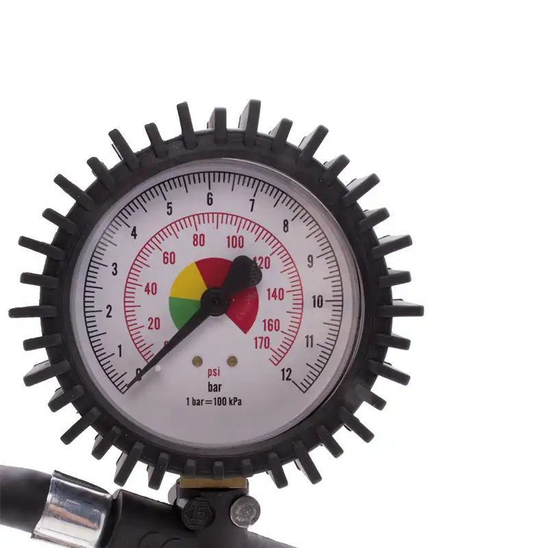 Bader Pot Inflating Gun with Pressure Gauge