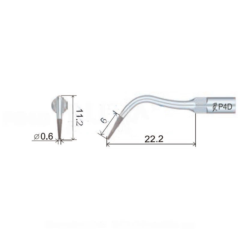 Diamond Ultrasonic Tip Woodpecker PS4D Compatible with Sirona | Perio