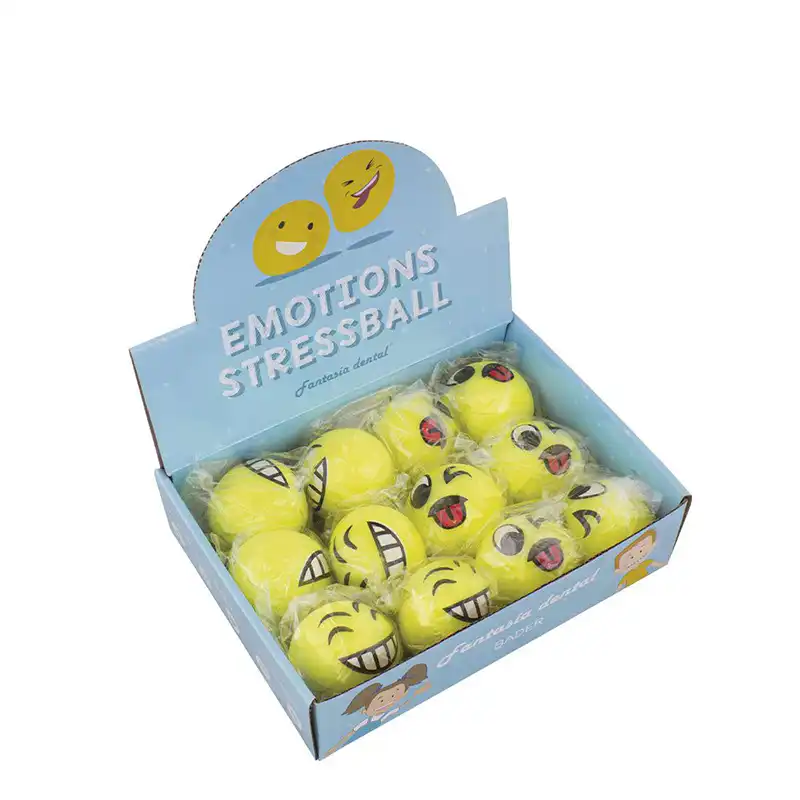 Anti-Stress Emoji Ball - Emotions Stressball Bader
