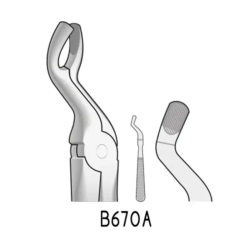Kit of 10 Forceps Bader