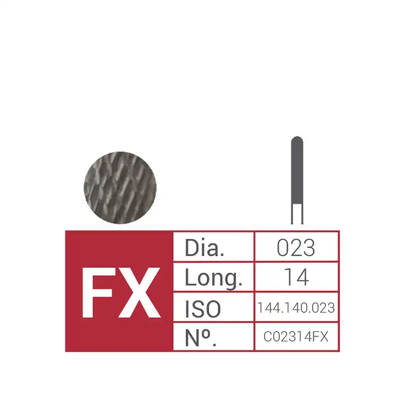 Tungsten Carbide Bur C02314FX ISO.500.104.144.140.023 Bader
