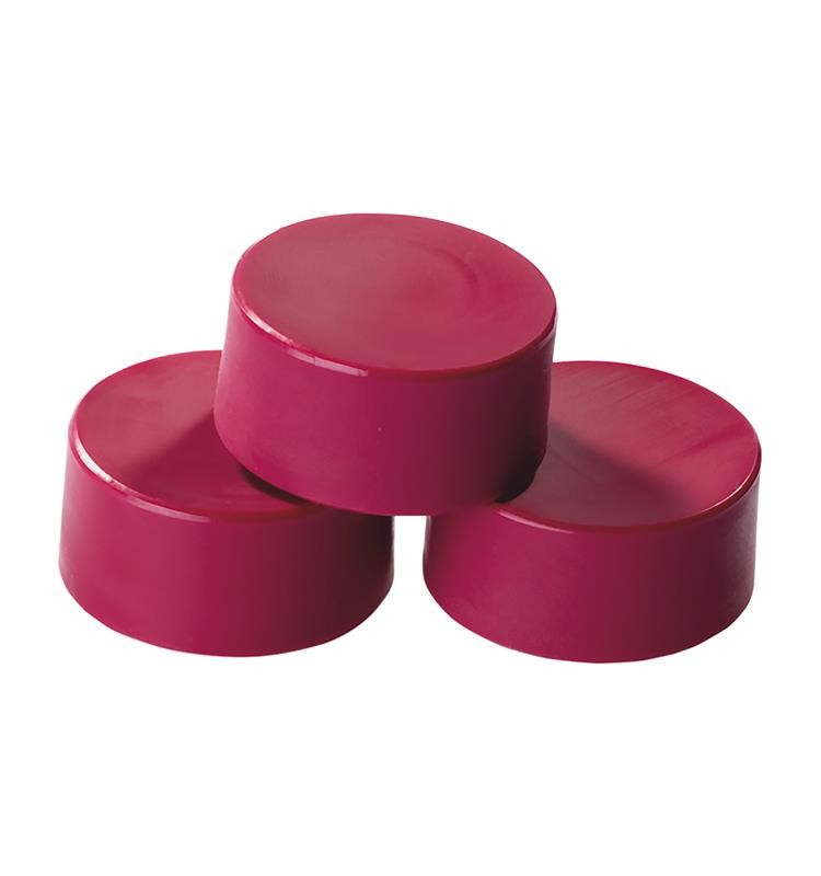 Base wax chips burgundy, 3 x 20g