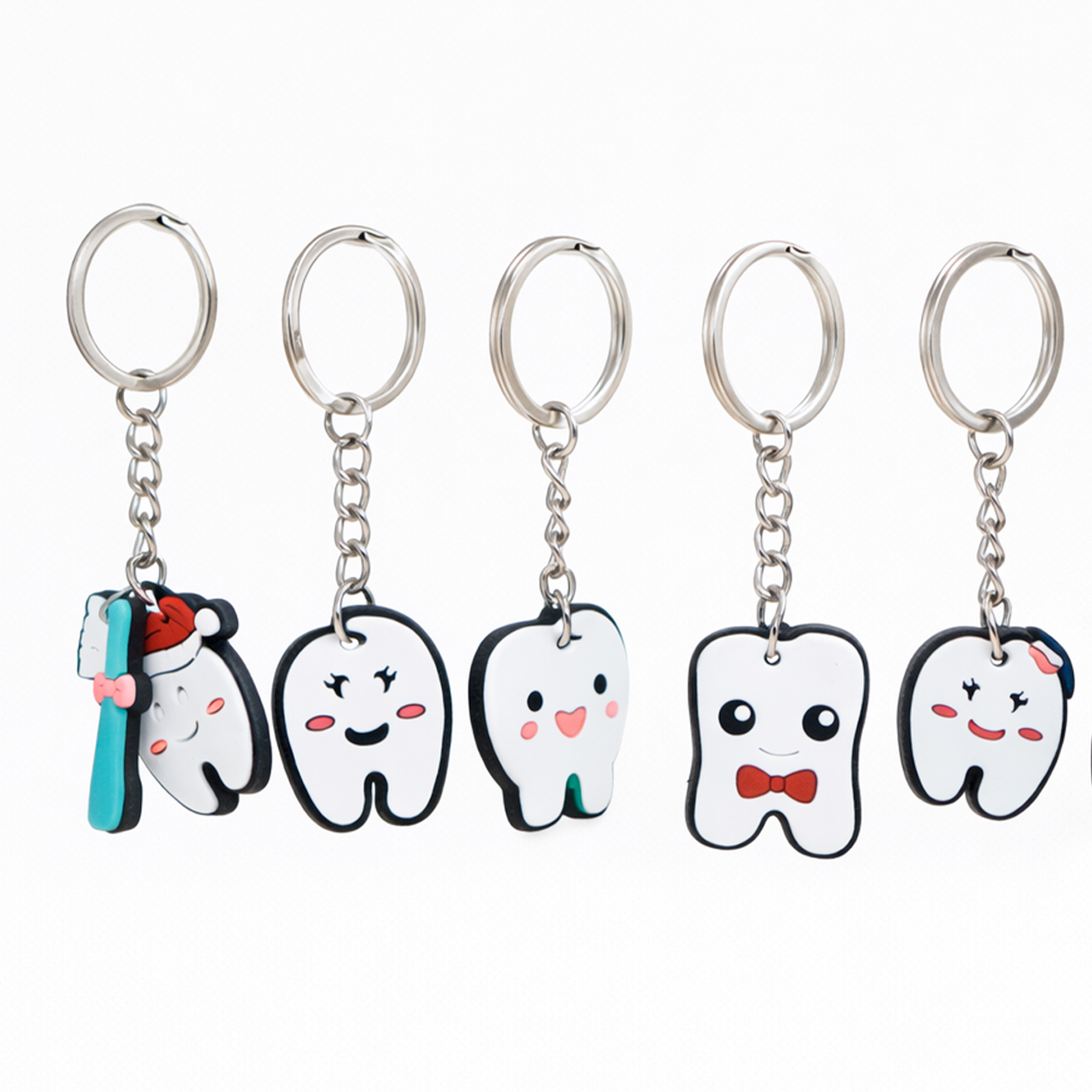 Dental Emoji Key Chain Bader