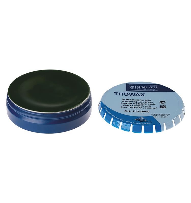 THOWAX modeling wax green, 70g