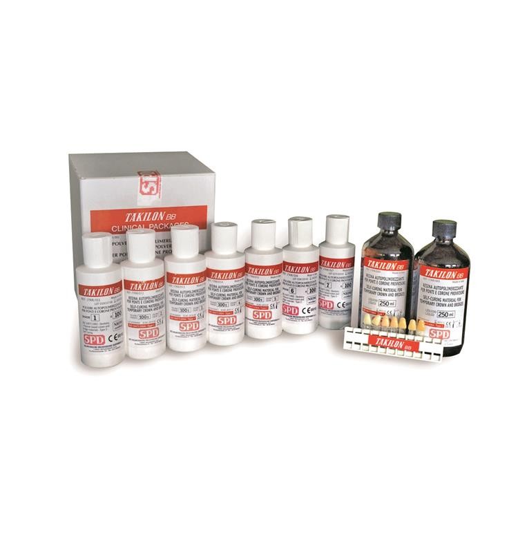 SELF RESIN "TAKILON BB" PROVISIONALS 100Gr COLOR NUMBER 7