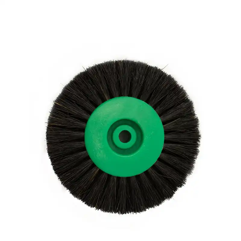 Brush 4H Straight 80mm Black Bristle Extra Strong Bader