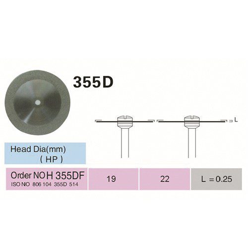 Bader Flex Diamond Disc ISO 806.104.355D.514.220 Bader