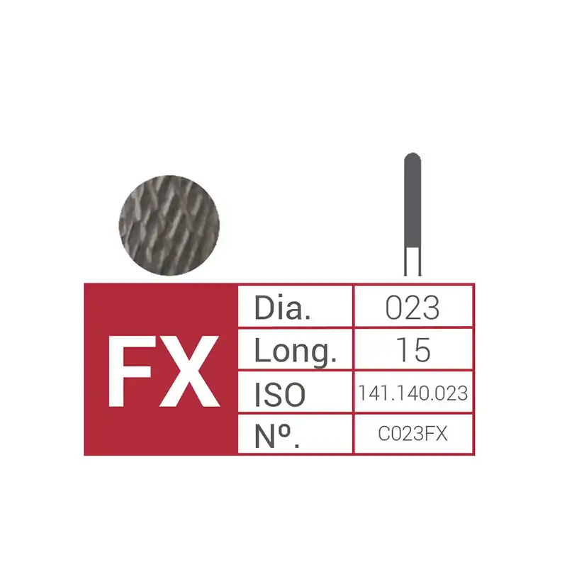 Tungsten Carbide Bur C023FX ISO.500.104.141.140.023 Bader