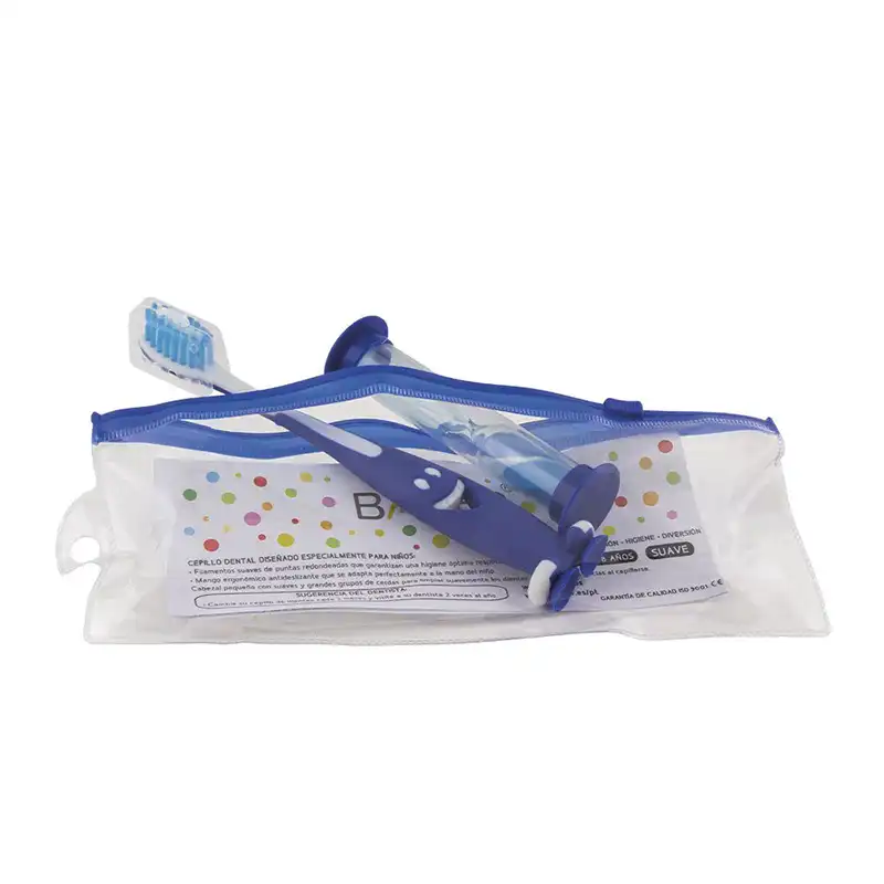 Children's Toothbrush Case with Hourglass Bader