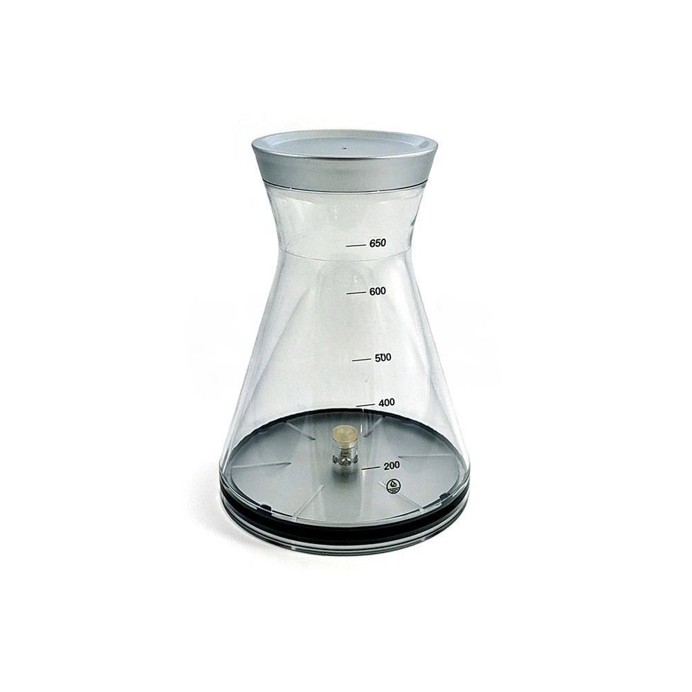 700 ml water tank with silver lid, AP-B (White)