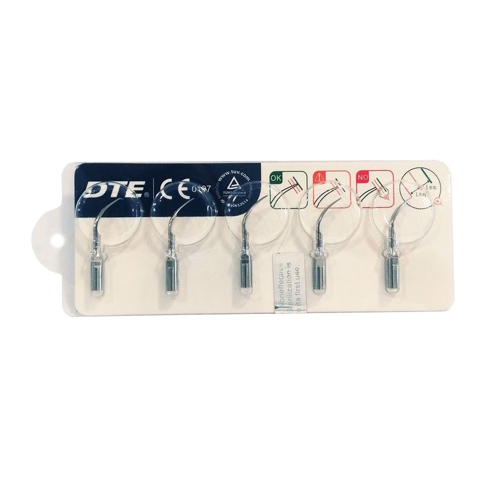 Pack of 5 Woodpecker GD1 ultrasound tips compatible Satelec | Prophylaxis