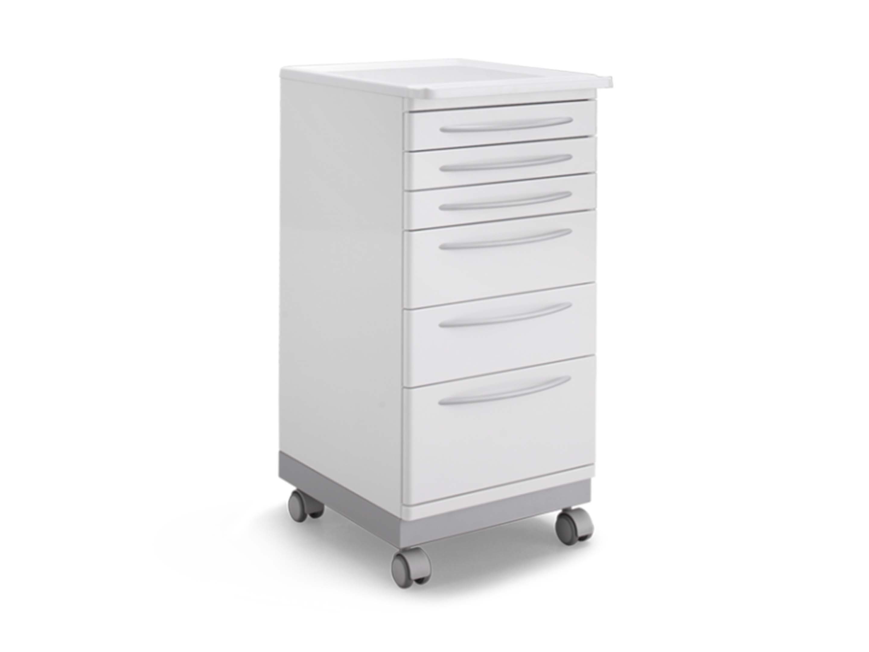 MOBILE CART WITH WHEELS 6 DRAWERS
