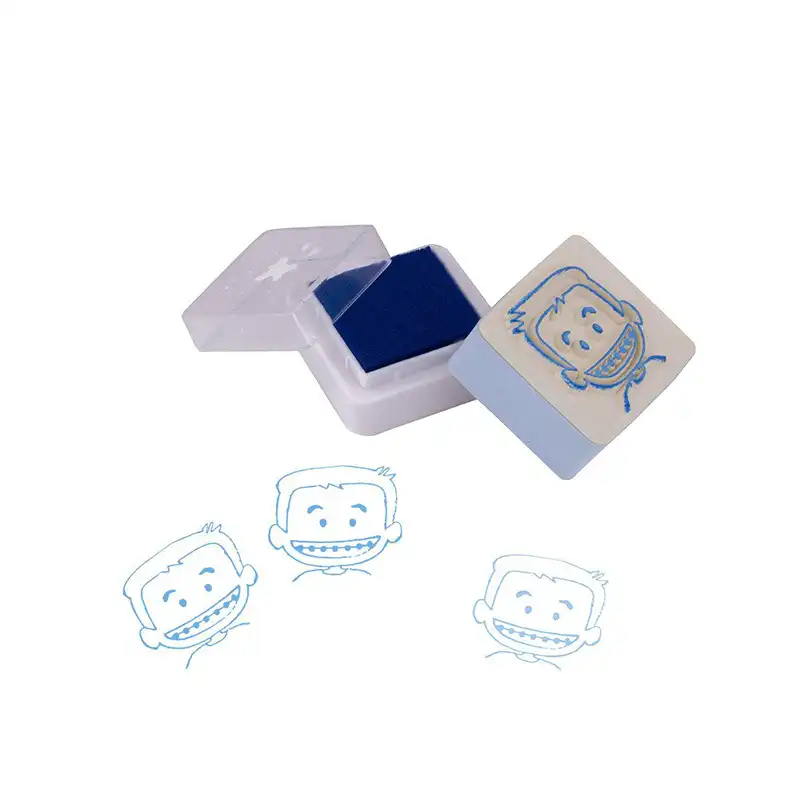 Stamp set with ink - Funny Stamps Bader