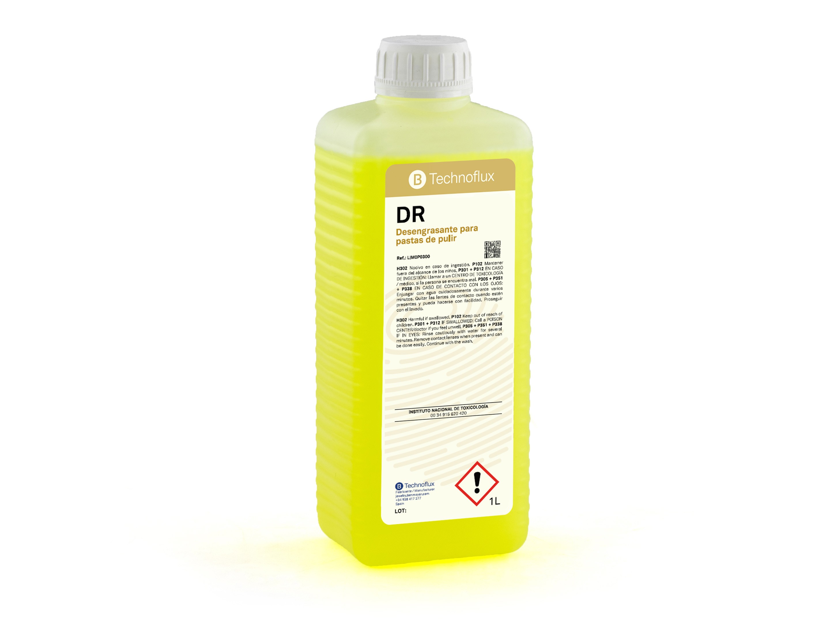 TECHNOFLUX-DR 1 Li DEGREASER SPEC. FOR POLISHING PASTES