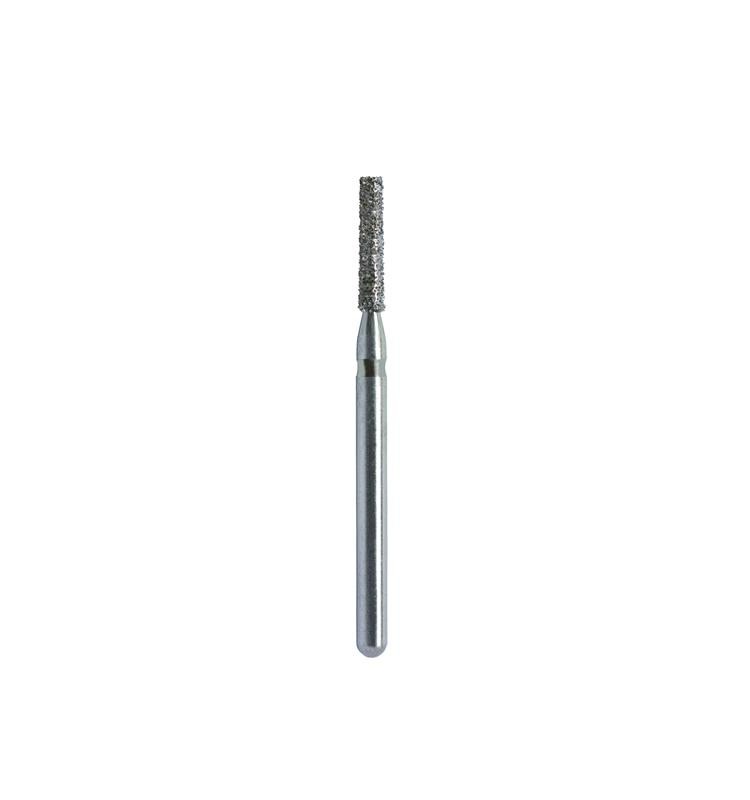 DIAMOND FG BUR STRAUSS MOD 835-010 FLAT CYLINDER MEDIUM GRIT