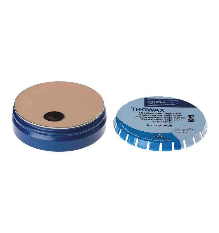THOWAX Wax for modeling beige-brown, 70g