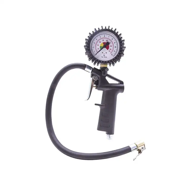 Bader Pot Inflating Gun with Pressure Gauge