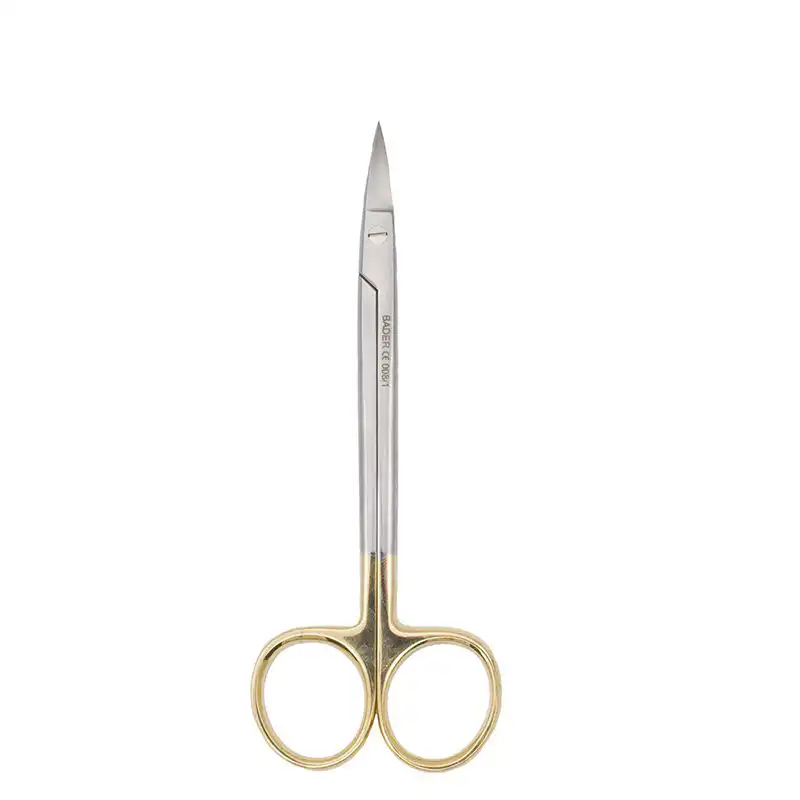 Quinby Curved Scissors Bader