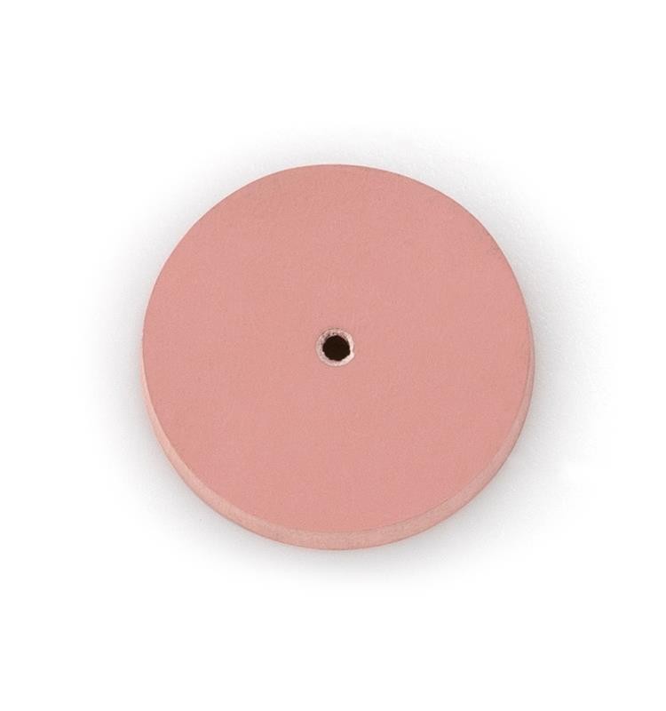 EVE SILICONE DISK 22x3 mm. EXTRA-FINE PINK (IN BOX OF 100 UNITS