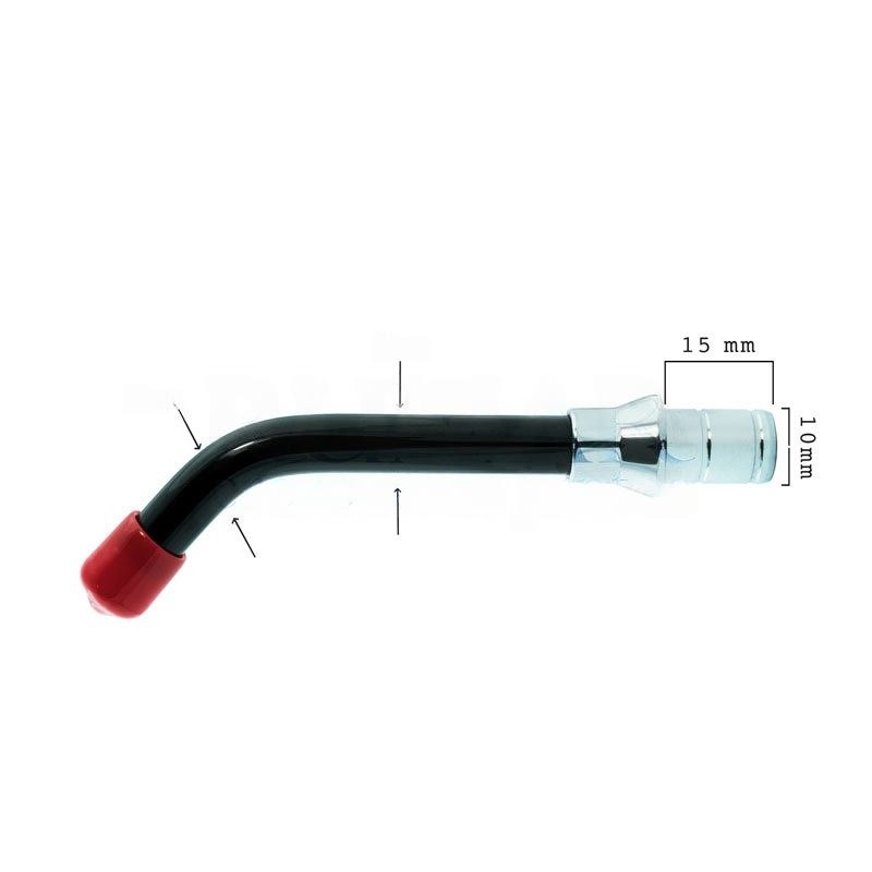 Light guide for curing lamps