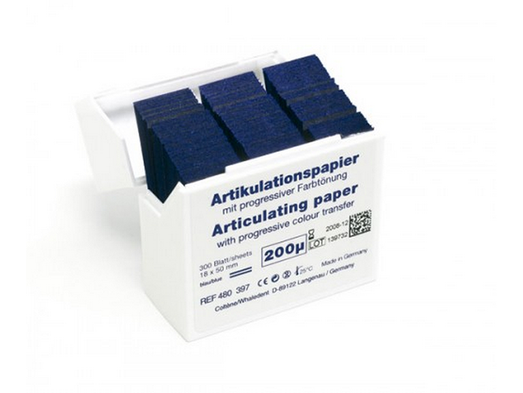 Articulating Paper – Blue – 18 x 50 mm