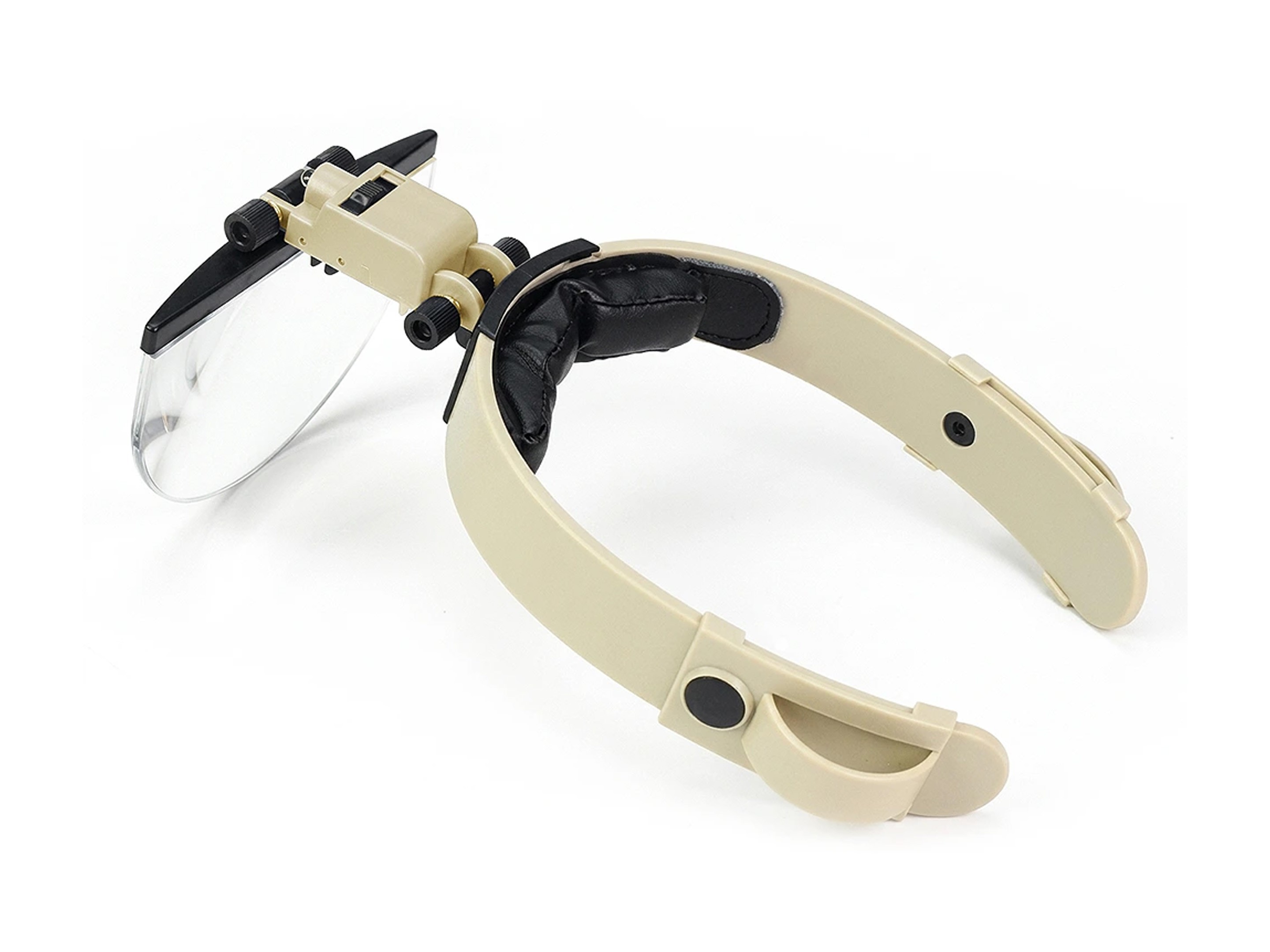 Binocular Headband Loupes with LED Light and 4 Lenses 1.5x-2x-2.5x-3.5x