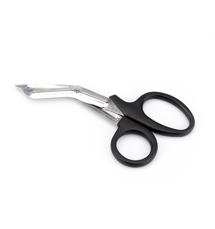 SCISSORS FOR CUTTING CLOTHING AND HARD MATERIALS