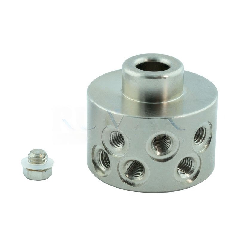 Pneumatic pedal replacement. Central valve structure
