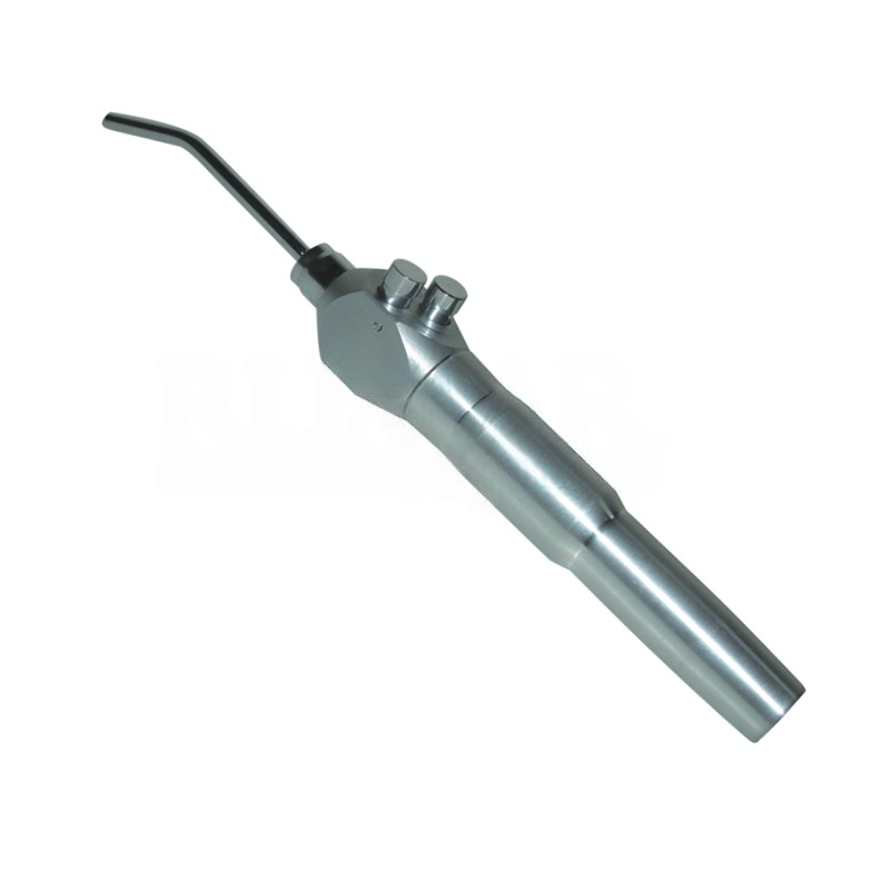Dental steel syringe, Ecoline 3F, straight