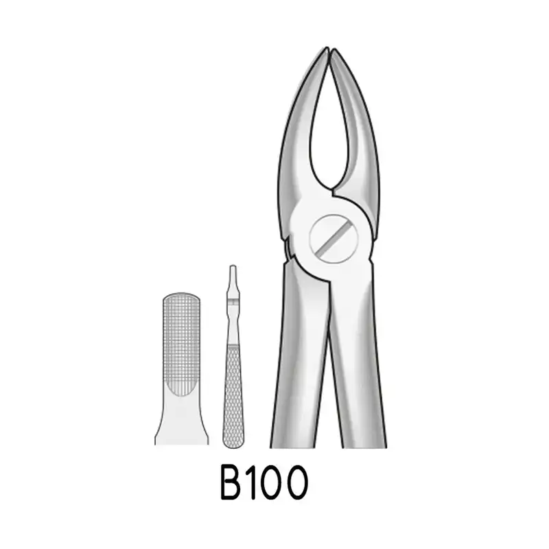 Kit of 10 Forceps Bader