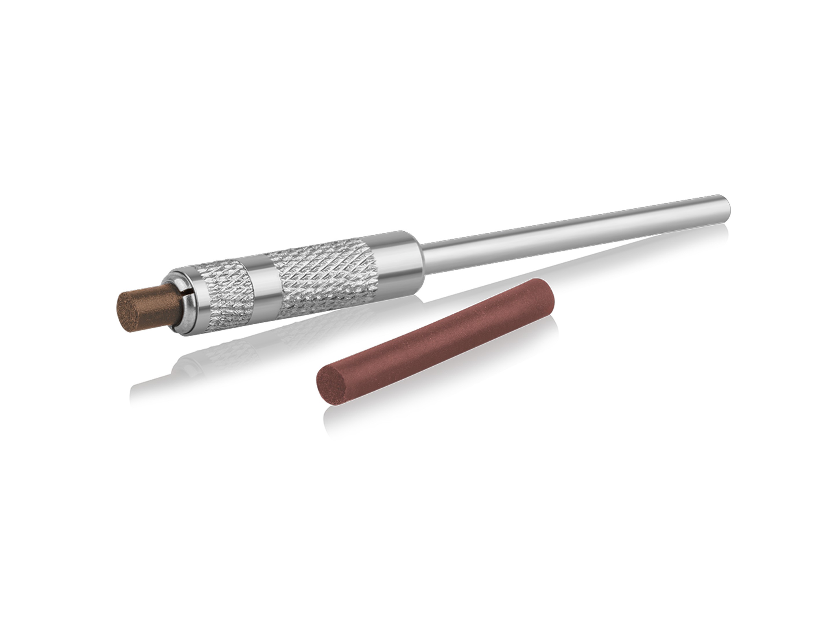 BROWN SILICONE PINS CYLINDER 3x23 mm. MEDIUM GRIT EVE (4343)