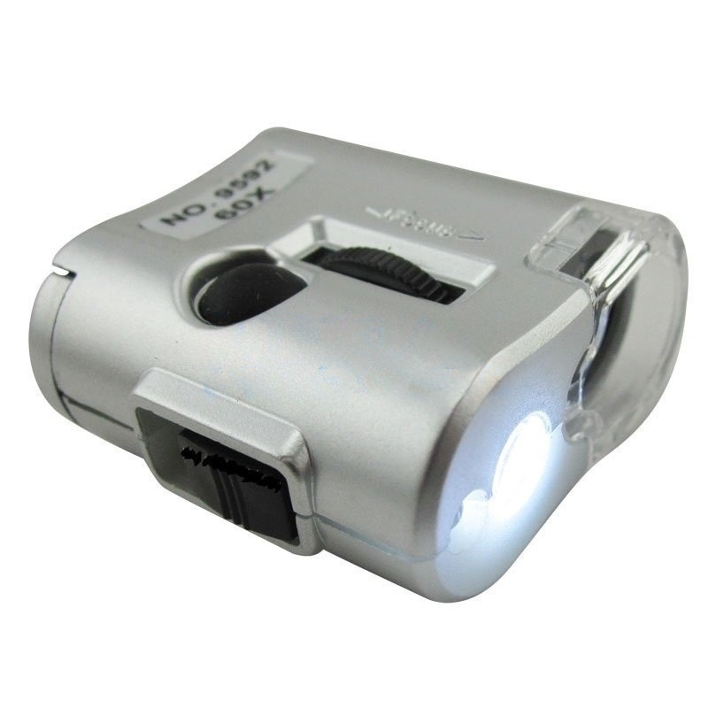 Economical 60X LED Pocket Microscope