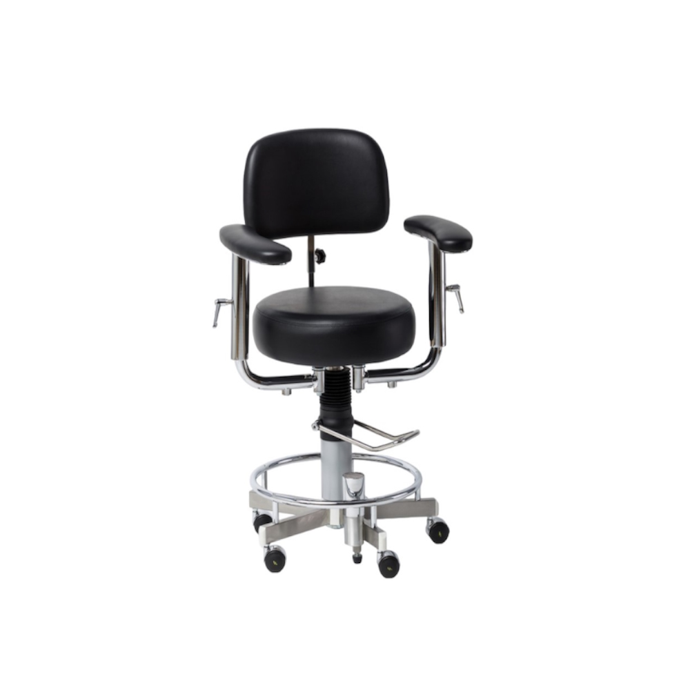 COBURG MEDICALIFT 3030 operating room stool with surgical armrest and central brake