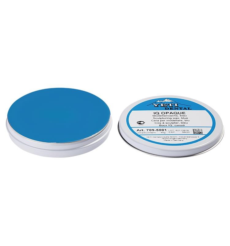 IQ OPAQUE modeling wax blue, 45g