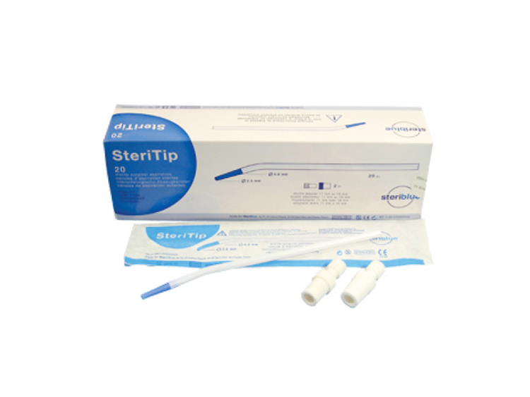 Sterile Aspiration Cannulas – single-use 2.5 mm (with 2 adapters 11 and 16 mm)