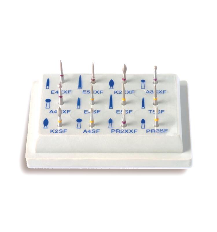 KIT "COMPOSITE" 12 BURS FOR FINAL TREATMENT OF COMPOSITE