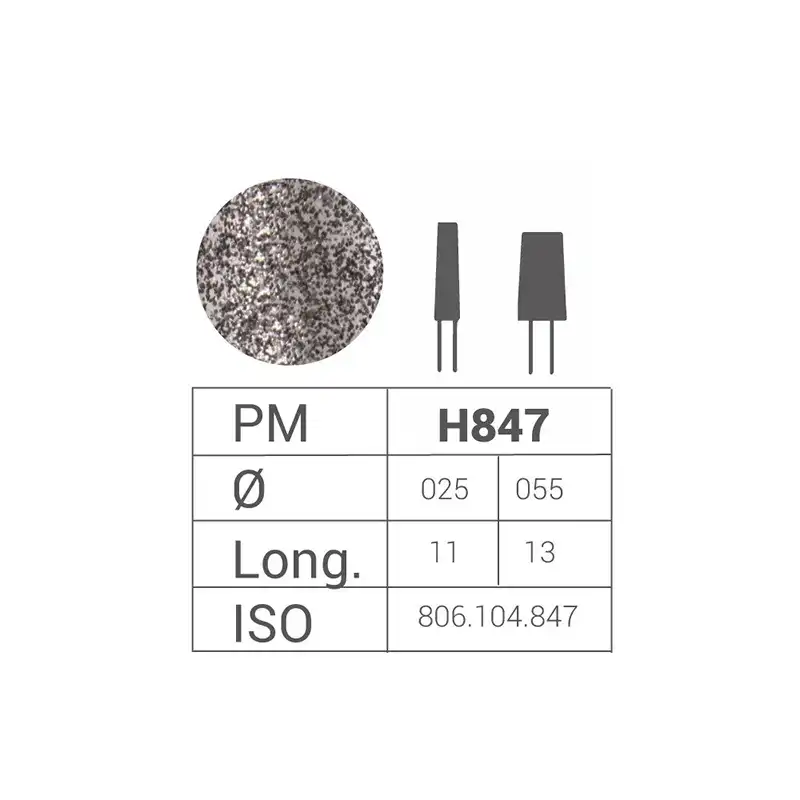 Hp Diamond Burs Iso.806.104.001.847.025 Bader