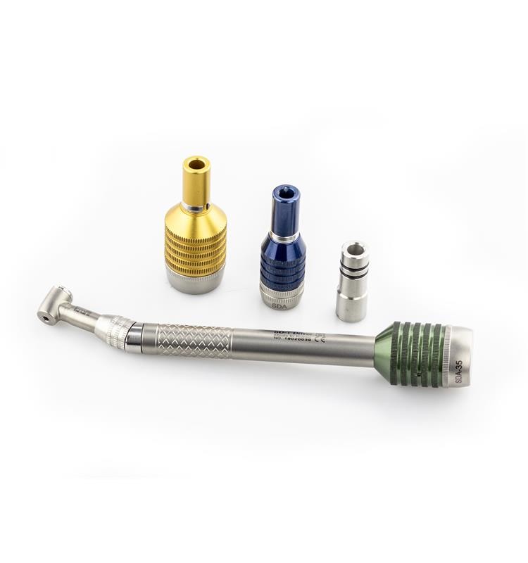 MANUAL CONTRANGLE SDT-DRIVER FOR IMPLANTS+3 TORQUE APPLICATORS