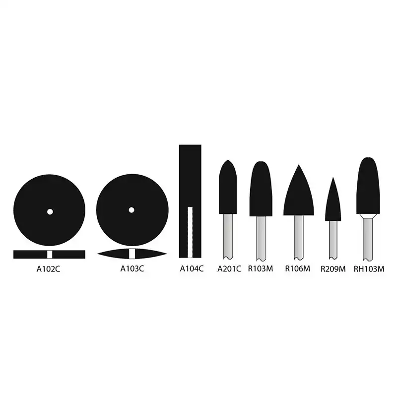 Reinforced Black Medium Polisher Bellota ISO 658.104.275.524.100 Bader