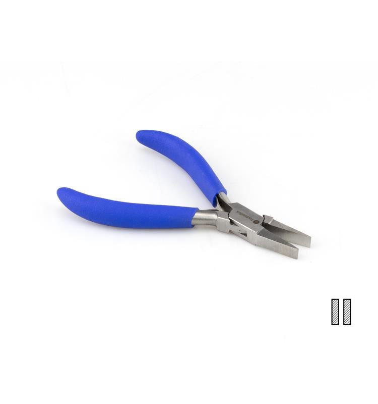 TECHNOFLUX WIDE FLAT PLIERS (6 mm) 130 mm. EXTRA QUALITY