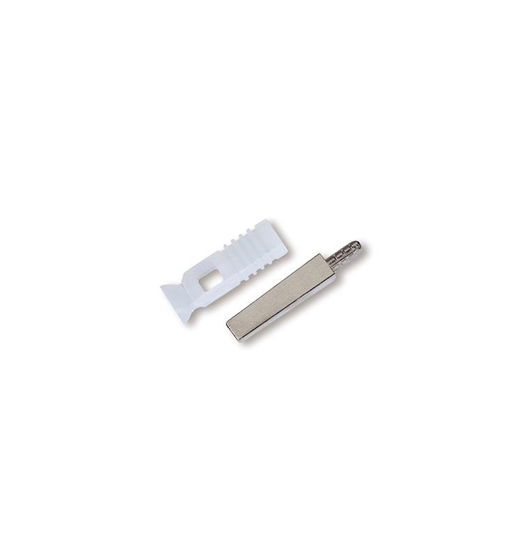 DOWEL PIN TELESCOP SOFT FIN "SHORT" 1000 PCS. WITH PL PLASTIC SLEEVE