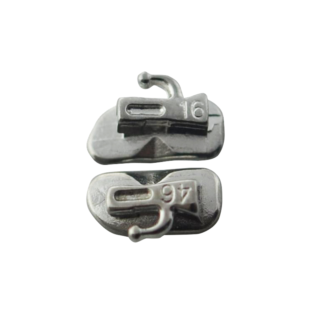 Simple molar bonding tube, convertible, Roth 022″ (5 left + 5 right) Lower