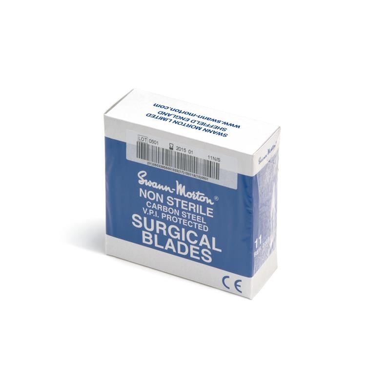MORTON SCALPELS N. 11 (BOX OF 20 ENVELOPES OF 5 UNITS)