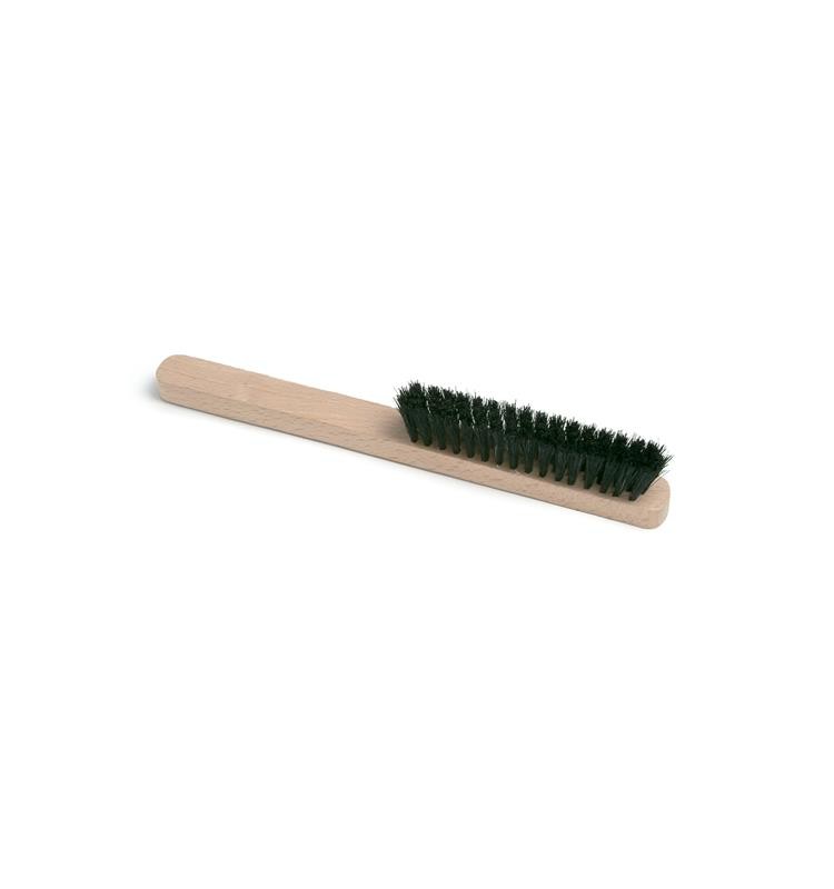 EXTRA BLACK BRISTLE BRUSH FOR SOAPING WOODEN HANDLE