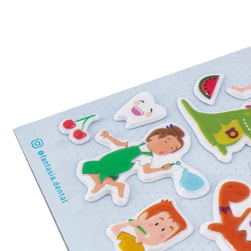 Mia and Gus Stickers Bader